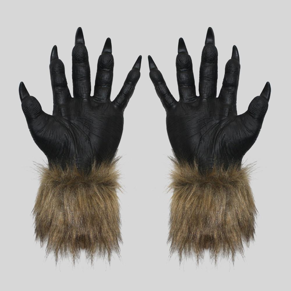 Wolf Ingenious Mask With Plush Gloves For Halloween Celebrations And Creative Party Up Dress