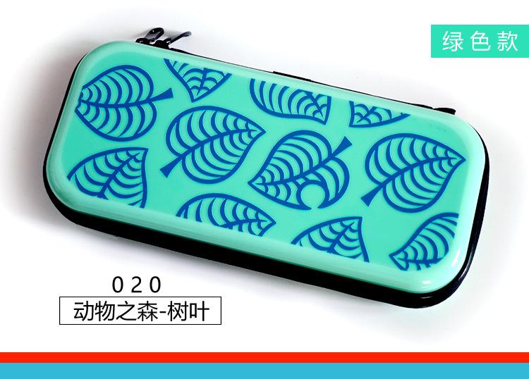 For Nintendo Switch Storage Bag Switch OLED Relief Sculpture Color Painting Carrying Case Fashion Cartoon Theme Game Console Bag