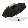 Elegant Skull Decorative Plate, Gothic Wall ArtUmbrella with Cute Design, Portable 3-Fold Compact Umbrella for Men & Women, Valentine's Day Mother's D