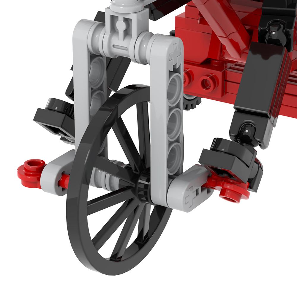 MOOXI Film de Groază 239 Buc Cărămizi MOC Saw Brickheadzed Model Figurina Billy Set Blocuri DIY Jucării Pentru Copii Triciclete Cadou MOC7337