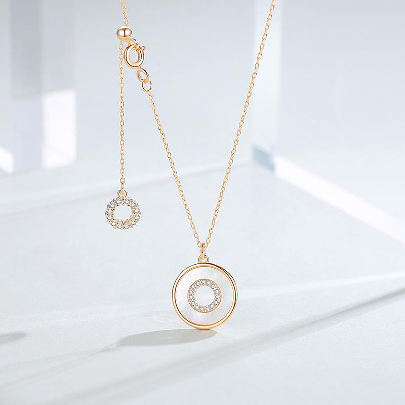 Tancise S925 Sterling Silver Luxury Personality Pendant Necklace Women's Classic Tide Necklace