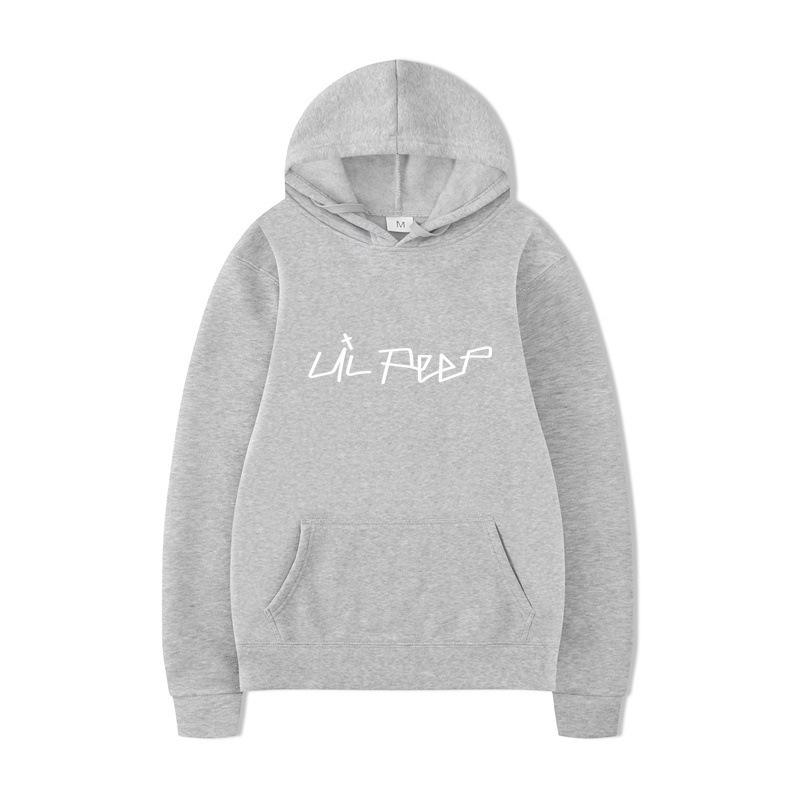 Hot Search Street LilPeep Hooded Crew Neck Sweater Hooded Sweater