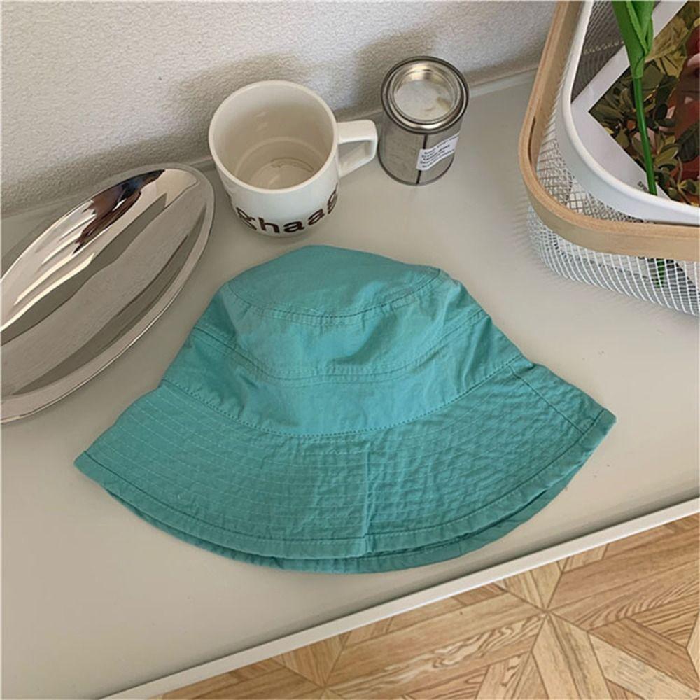 Breathable Fisherman Hat Cotton Sunhat Fashion Beach Cap for Outdoor