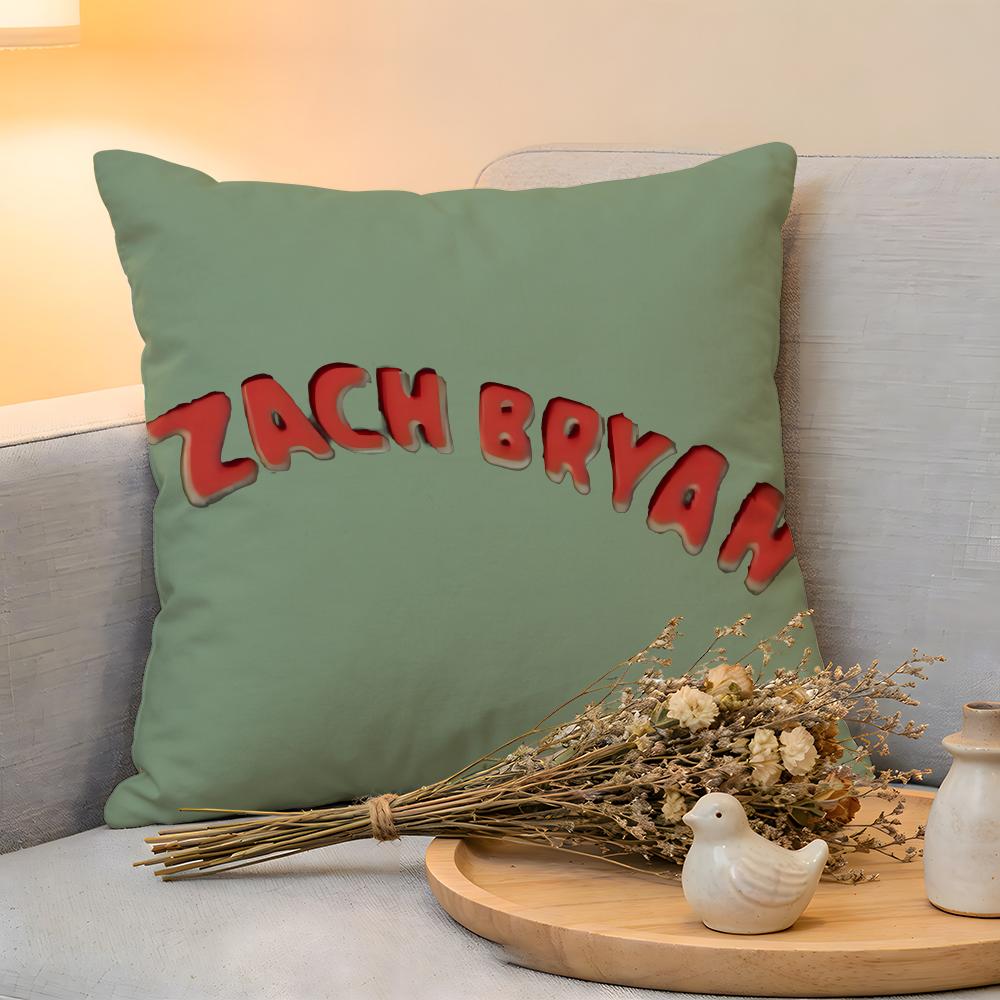 Cushion Cover Linen SkinFriendly Soft Decorative Case For Sofa Home Decor ZZach Bryan Pillow cover