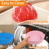 Silicone Air Fryers Oven Baking Tray Pizza Fried Chicken Airfryer Silicone Basket Reusable Airfryer Pan Liner Accessories