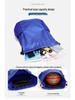Size 7 Basketball & Football Training Backpack with Print Logo for Outdoor Sports and Fitness