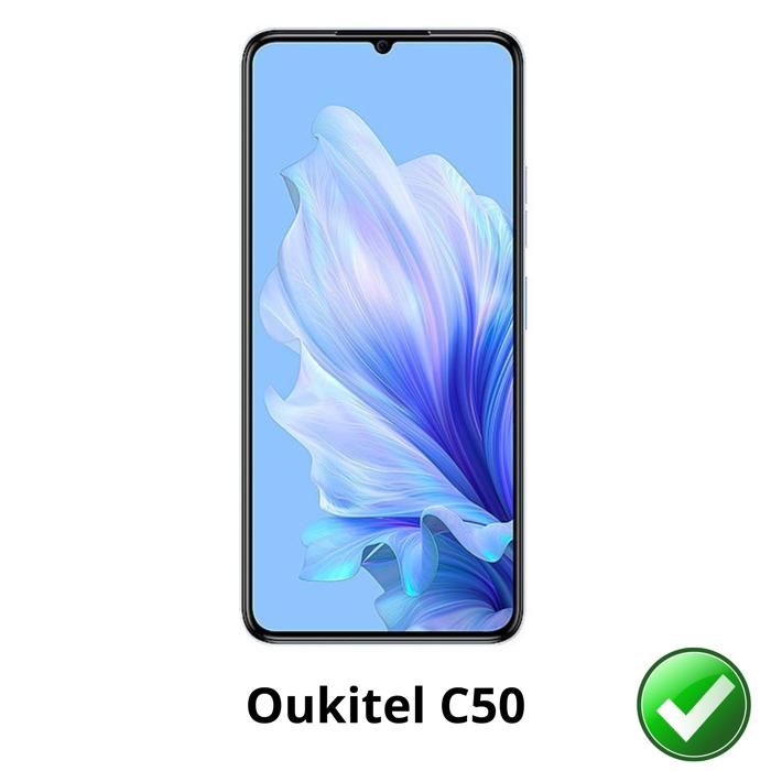 Protection écran pour Oukitel C50 [Pack 2] Film Plastique Protecteur Résistant Ultra Mince Phonillico®