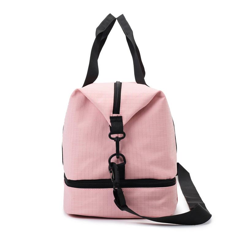 Sports and Leisure Independent Shoe Compartment Handbag for Women, Large-capacity Travel Bag, Shoulder and Crossbody Luggage Bag Alo Male