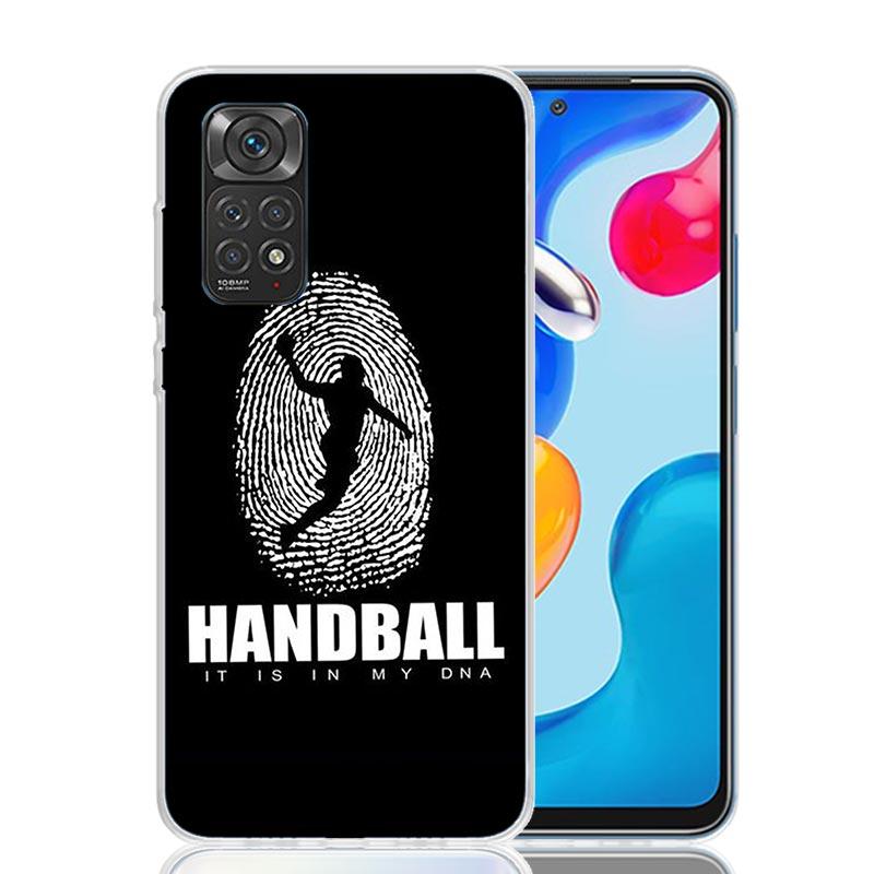 

Handball Sport Phone Case For Xiaomi Redmi Note 15 14 13 12S 12 Pro Plus 11S 11E 11 11T 10S 10 Art Soft Pattern Cover Redmi Note Redmi Note 12 Pro 4G
