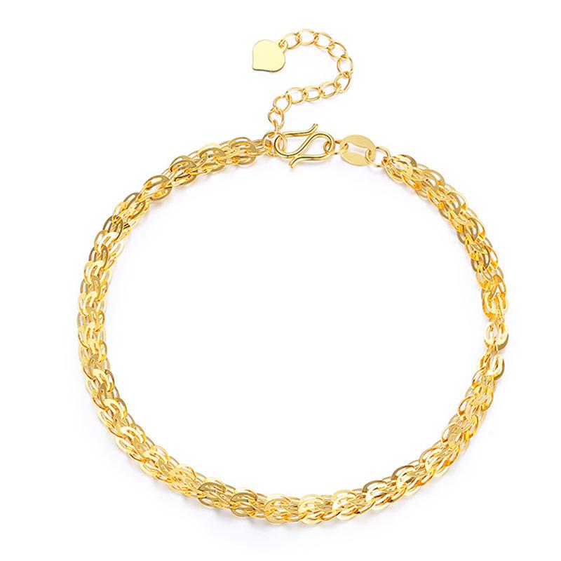 Korean Version of The New Bracelet Imitation Phoenix Tail Bracelet Women's Ethnic Style Simple Retro Jewelry