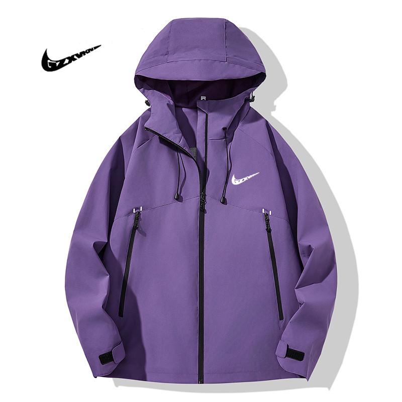 Unisex Trendige Outdoorjacke - Wasserdichter Kapuzen-Windbreaker für Damen & Herren für Frühling & Herbst Bergsteigen