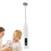 Handheld Milk Frother, 3-Speed ??Mini Milk Frother Wand, Rechargeable Milk Foamer for Drinks, Hot Chocolate, and Quick Preparation Kitchen Gadget