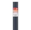ELPA Tape-attached ABS Molding, 2m, Size 2, 10 Packs, M-T2210P(BK)