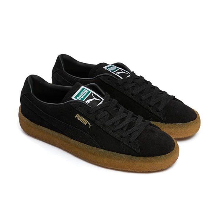 Puma Suede Crepe Black Unisex Sneakers 380707-02