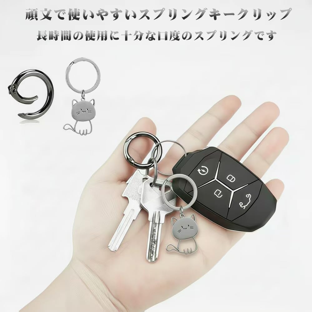 WENERYI Delica Mini Auto Passt für Alle Mitsubishi Delica Mini 30 Serie Schlüssel Schlüssel Schlüssel Fahrzeug Echter Karabiner Bequem zum Stilvollen Auto Schwarzer Schlüsselanhänger,