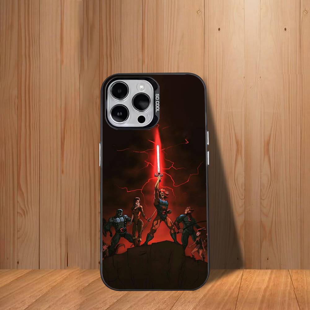 

T-ThunderCats-s C-CARTOON Phone Case For iPhone 17,16,15,14,13,12,11,Mini,Pro,SE,MAX White Matte Shockproof Cover iPhone16plus