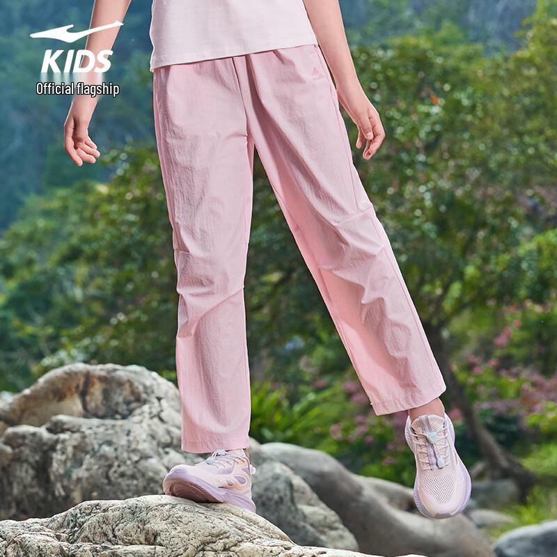 

ERKE Kids Unisex Cool Weave Cargo Sport Pants 160