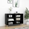 VidaXL Black Buffet 103.5x35x70 Cm Particleboard