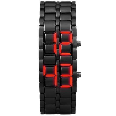 (Projektor)Nový Iron Samurais Plastový náramek LAVA Watch LED Digitální hodinky Hour Men Women