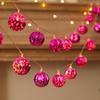 Christmas Decoration, Holiday Decoration, Shop Window Decorations, Christmas Scene Layout, Christmas Tree Luminous String Pendants