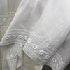 Women's French Lace Trim A-Line Midi Skirt - High Waist, Loose, Fluffy and Trendy for Summer
