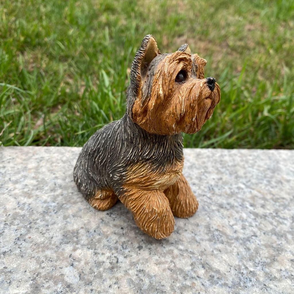 Schnauzer Dog Resin Ornament - Creative Car Decor Craft