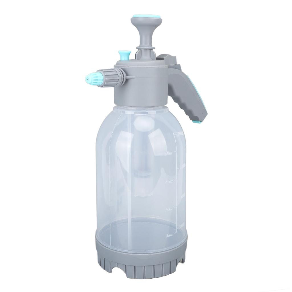 Garden Mist Sprayer 2L PP Handheld Pressure Sprayer Bottle with Extension Rod for Car Washing