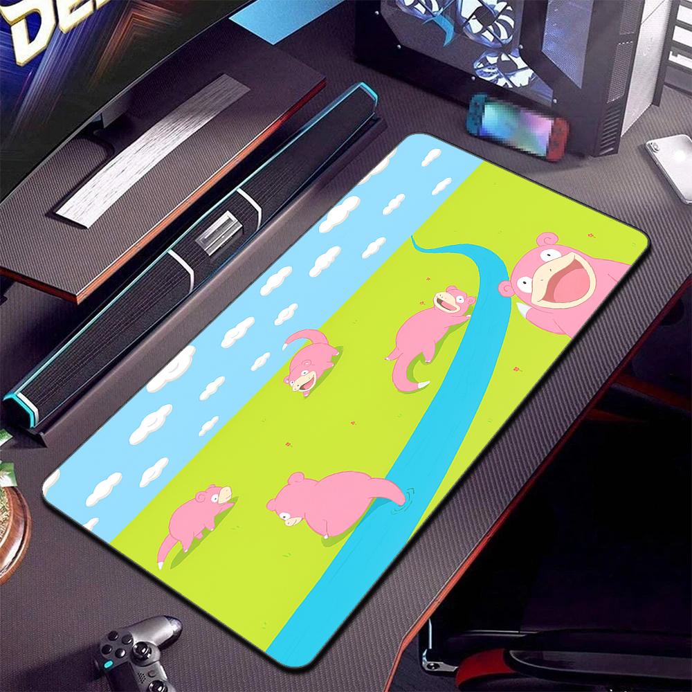 Kawaii Cute Mousepad Computer Game Locking Edge Nonslip Mouse Pad Large Laptop Gaming Keyboard Pc Nonslip Desk Mat