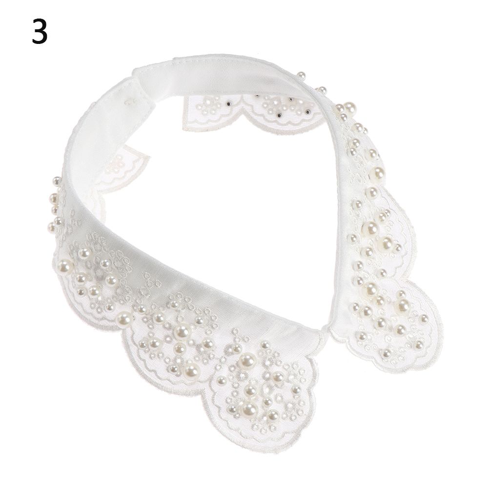 New Lapel Fake Collar Vintage Detachable Shirt Collar for Women Blouse Sweater False Collar Lapel Top Neckwear Ties