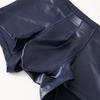 Men Boxer Underwear Elastic Mid-rise Tight Cut High Elasticity Shorts Panties Solid Color U-Convex Breathable Panties