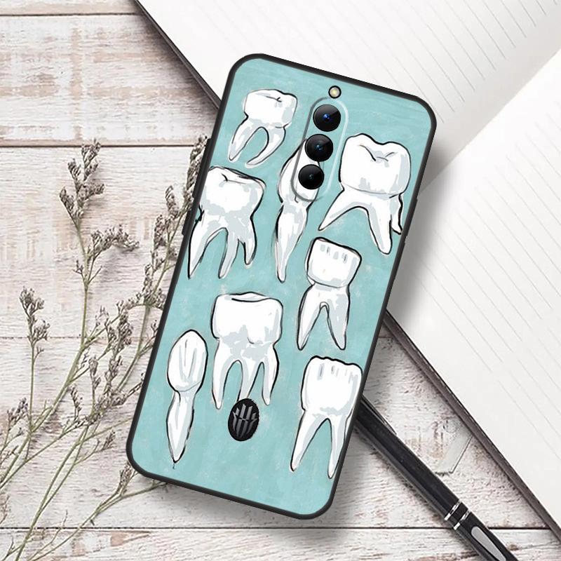 

Dentist Tooth Case For ZTE Nubia Red Magic 10 Pro 10S 9S 8S 8 9 Pro Plus 6 7 6S 7S RedMagic 10 Air Cover Red Magic 8S Pro