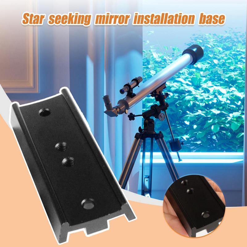 Durable alloy Dovetail Mounting Plate for Telescope connecting equatorial mount theodolite tripod for Astronomy enthusiasts