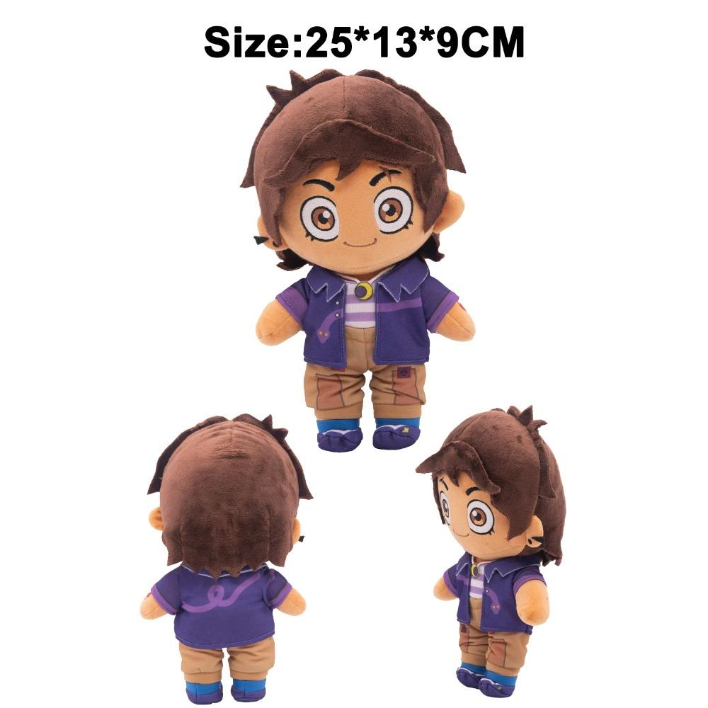 20CM Angle Aziraphale Devil Crowley Plush Mascot TV Good Cosplay Omens Fantasy Puppet Costume Accessory Birthday Gifts Decor