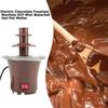 Mini Chocolate Fountain Creative Chocolate Melting with Heating Fondue Chocolate Waterfall Hotpot Machine for Household Party