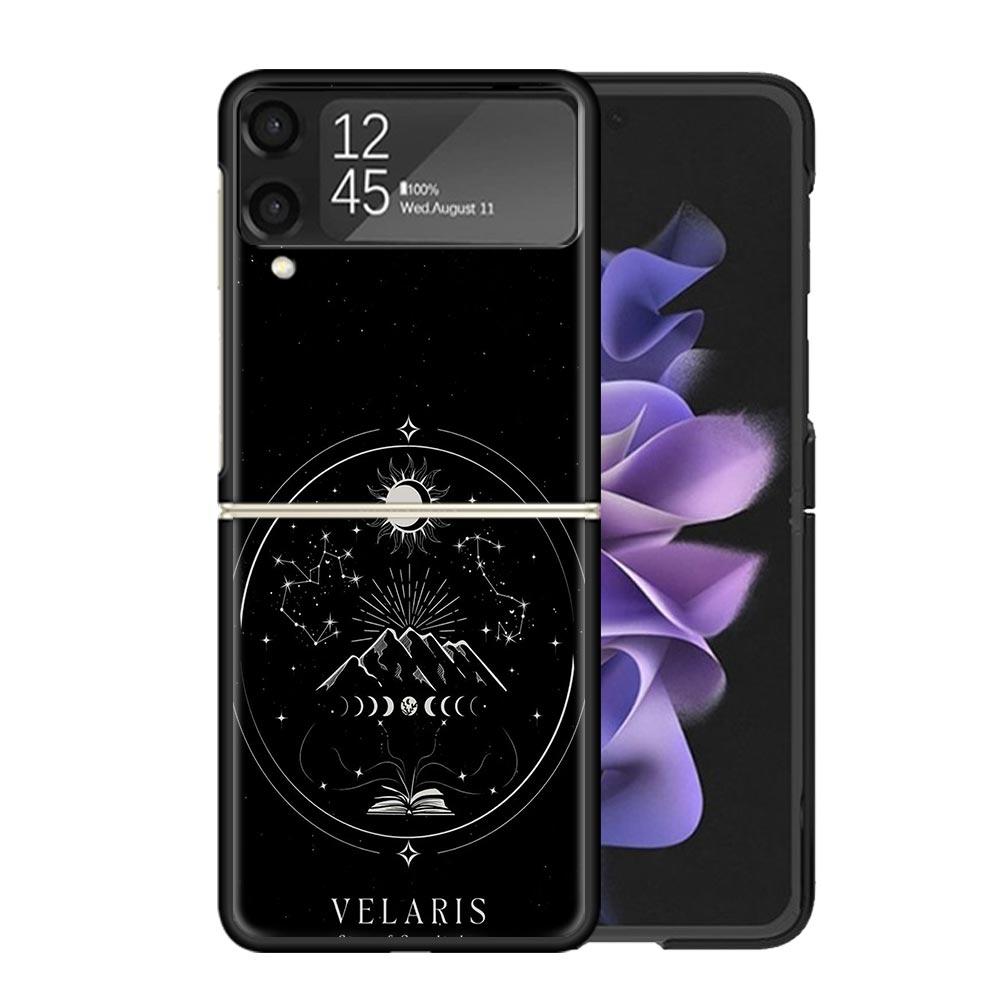 A Court of Mist Fury Sarah J Maas Cases For Samsung Galaxy Z Flip 4 5 6 7 3 Z Flip7 Flip6 Flip4 Flip5 Flip3 5G Hard Shockproof F