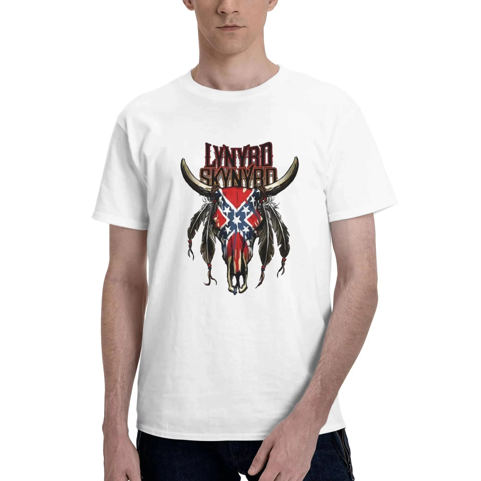 

Графическая печать Lynyrds Cool Skynyrded Футболка для мужчин женщин группа хэви-метал музыка 100% хлопок футболка с коротким рукавом топы#Цвет(1) S