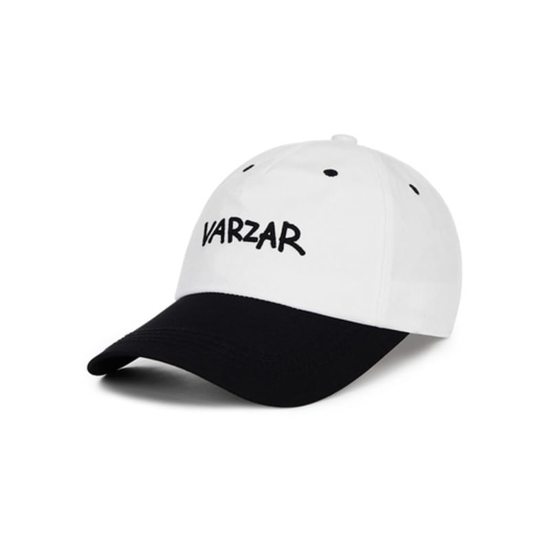 VARZAR Scribble Two-Tone 5-Panel Cap White/Black