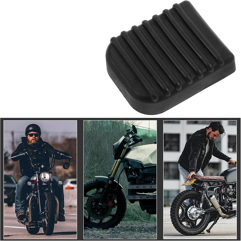 Motorrad Fußraste Weiches Gummi Polster Roller Fußraste Grundplatte Anti-Rutsch Basis Motorrad Basis Halterung Verlängerung Fuß