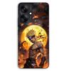 Phone Case - MANIACASE - Xiaomi Redmi 13C 5G - Black - TPU Silicone - Dark Naruto Moon 3D