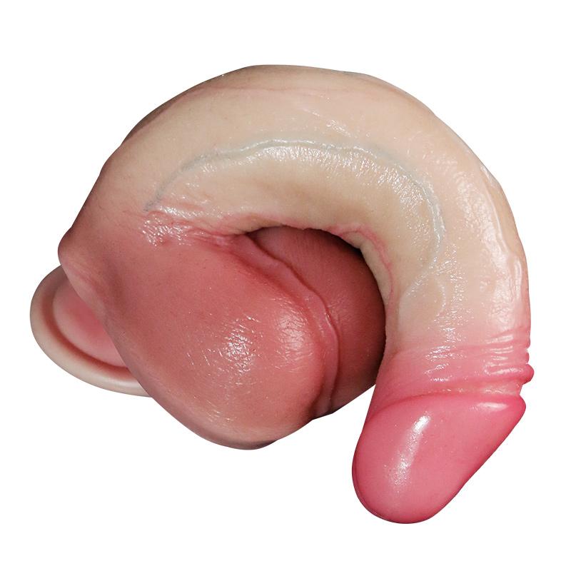 Adults' Dildo Super Soft Slicone Stretchable Penis Sex Unscented Adult Erotic Masturbation Cup Sex Toy