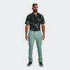 Under Armour Color Block Brand Logo Print Golf Sports Short Sleeve Polo Shirt Men Polo Shirts Black 1327037-052