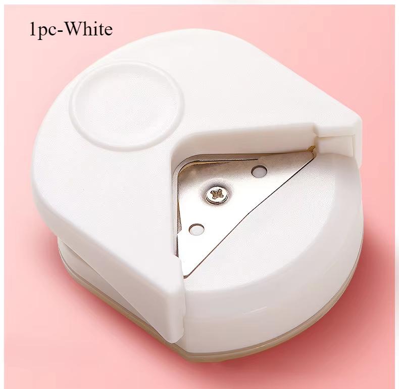 Corner Rounder R4 Corner Punch Portable Paper Trimmer for Card Photo Cutting DIY Craft Scrapbooking Circle Cutter Button Maker