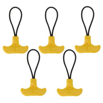 5Pcs Durable Tent Clothing Puller Replacement Pull Fixer Backpack Zipper T-shaped Zipper