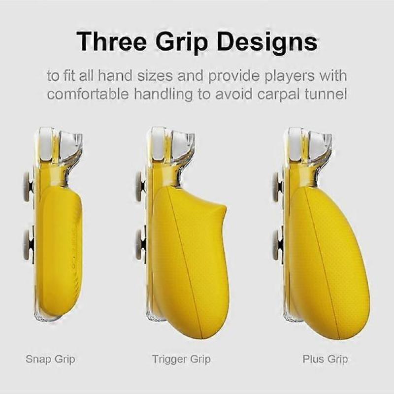 GripCase Lite: A Comfortable Protective Case with Interchangeable Grips [to Fit All Hand Sizes] for Nintendo Switch Lite