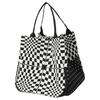 Vans Baumwoll-Canvas-Tragetasche, Einkaufstasche, Handtasche, Umhängetasche Damen Schwarz VN000GW6BLK1