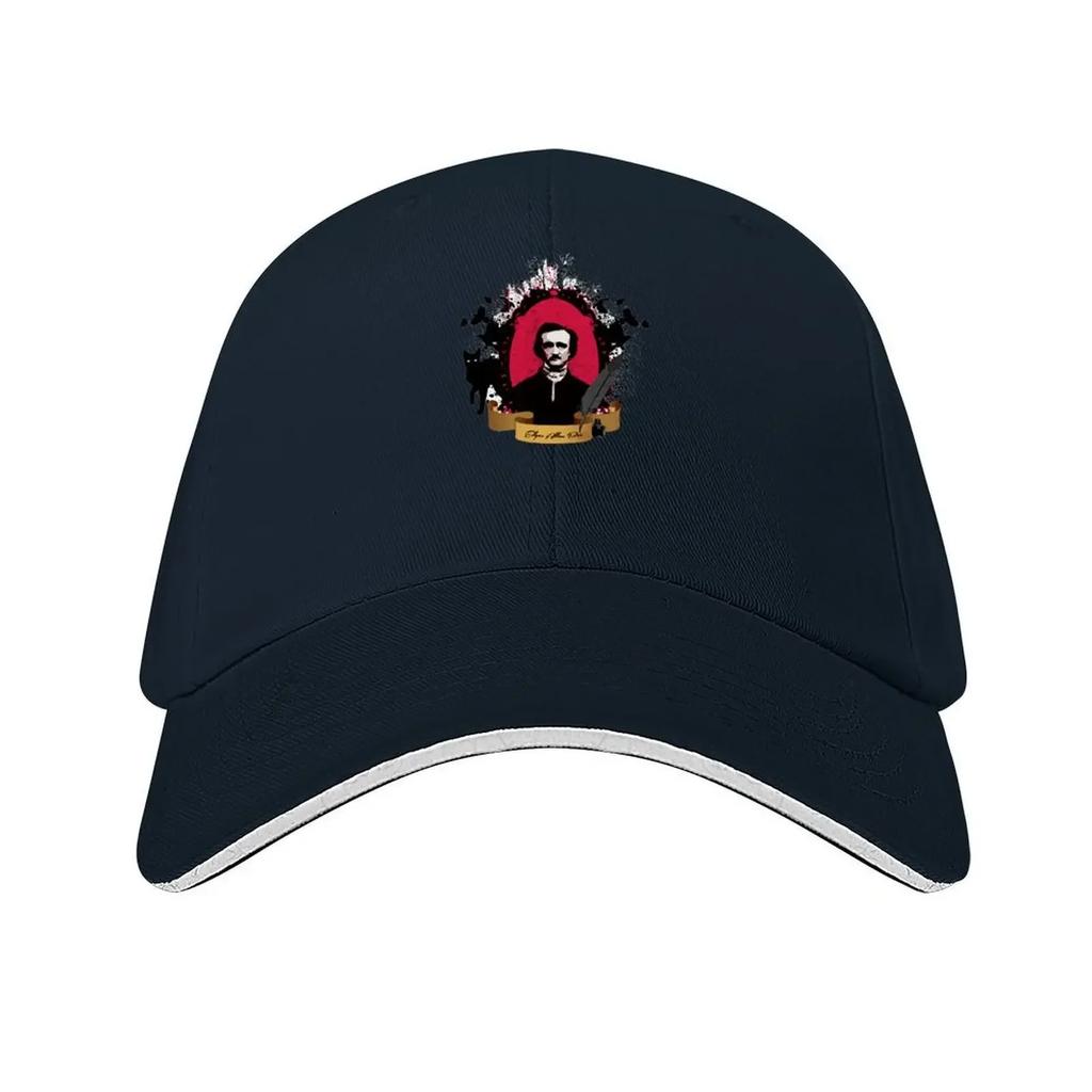 Beautiful Model Edgar Art Allan Poe Gift Movie Fans Baseball Cap Luxury Cap Sunhat Anime Unisexs Caps Womens