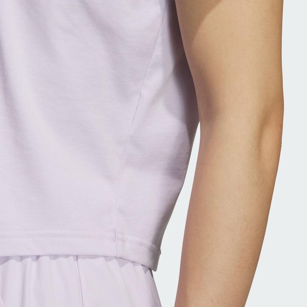 Adidas Comfortable Versatile Round Neck Pullover Short Sleeve T-Shirt Women Tops KF0693