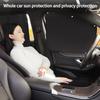 Car Privacy Curtain Set 1/2/4pcs Window Shade for Travel Nap Night Camping  Detachable Simple Curtain Vehicle  Sunshadeprivacy