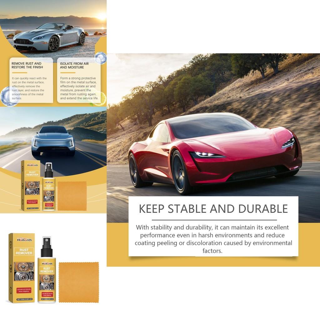 Spray Homonth Éliminateur de Rouille Métallique pour Voiture Pour Polissage et Nettoyage Efficaces