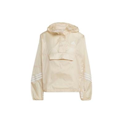 Dreistreifige Farbblock Sportliche Freizeit-Kapuzenjacke Damenjacke Rock Sand Dust HT8719